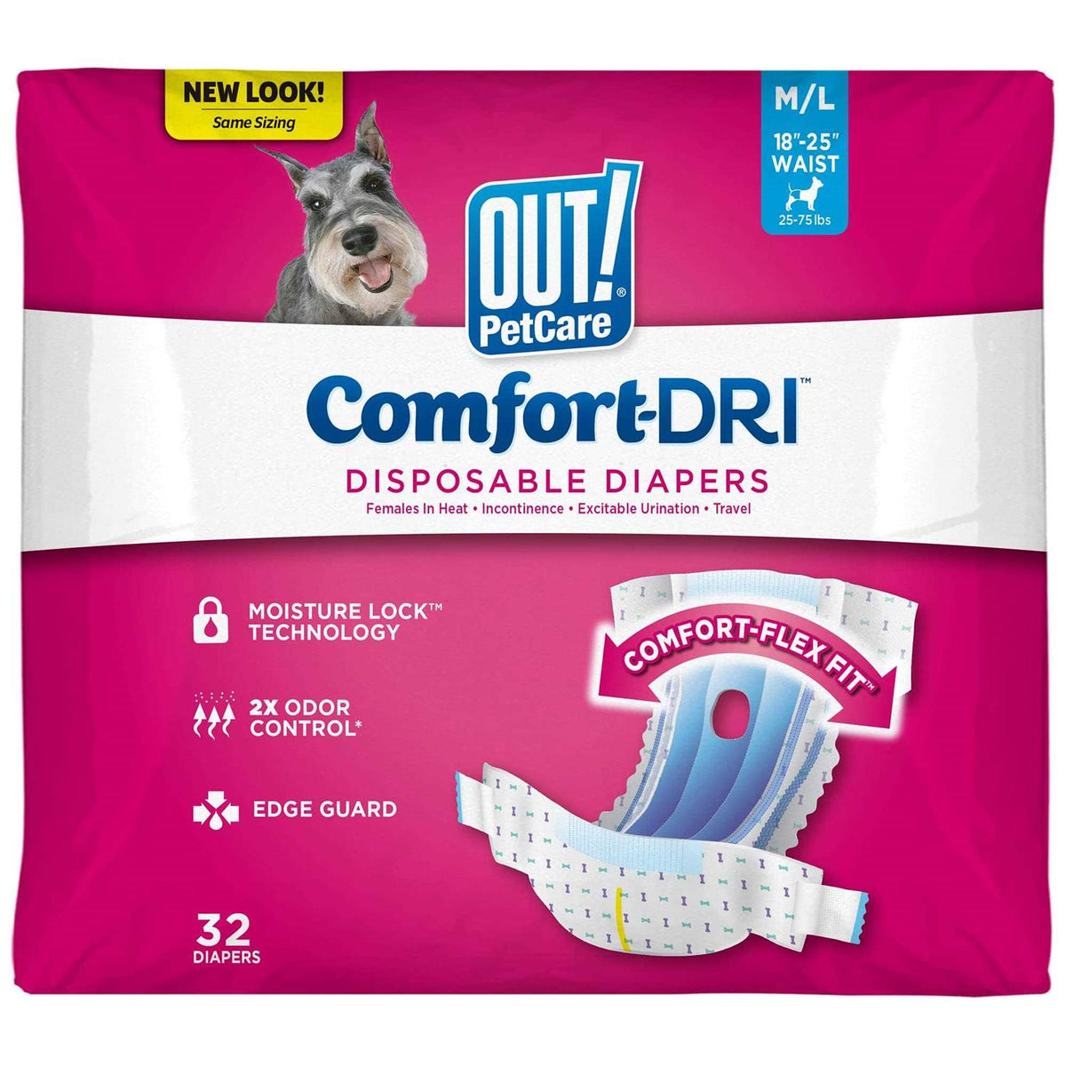 Disposable Female Dog Diapers G468