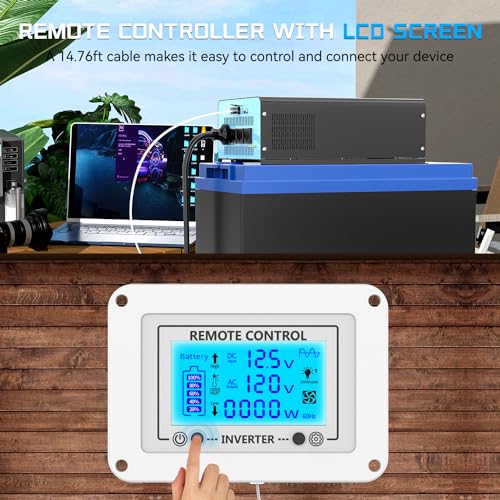 2500W Pure Sine Wave Inverter with Transfer Switch E39737