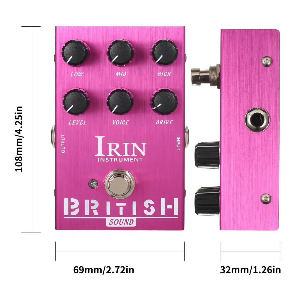 Guitar Effect Pedal Speaker Simulator Purple H30987