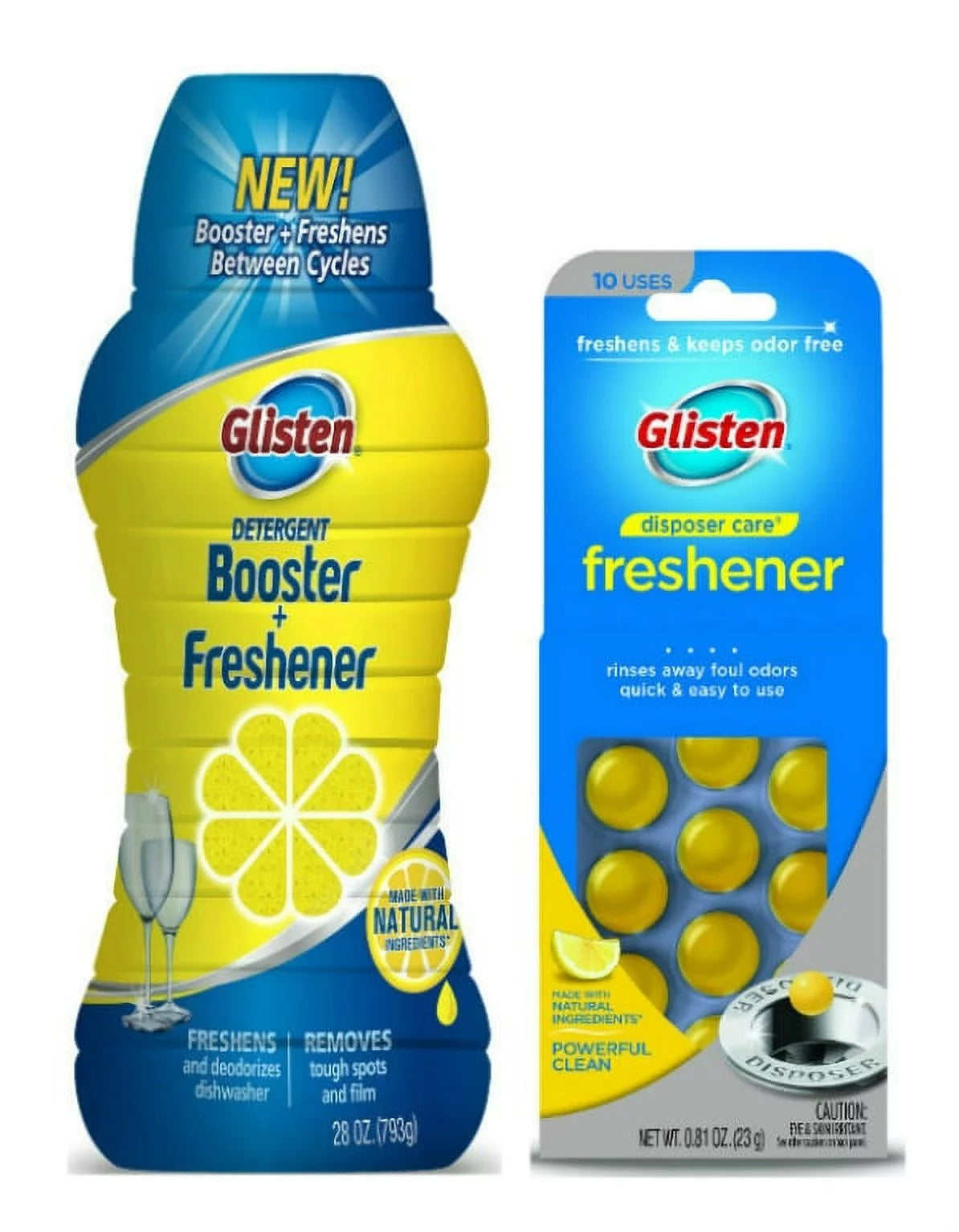Dishwasher Detergent Booster and Garbage Disposal Freshener Y77773