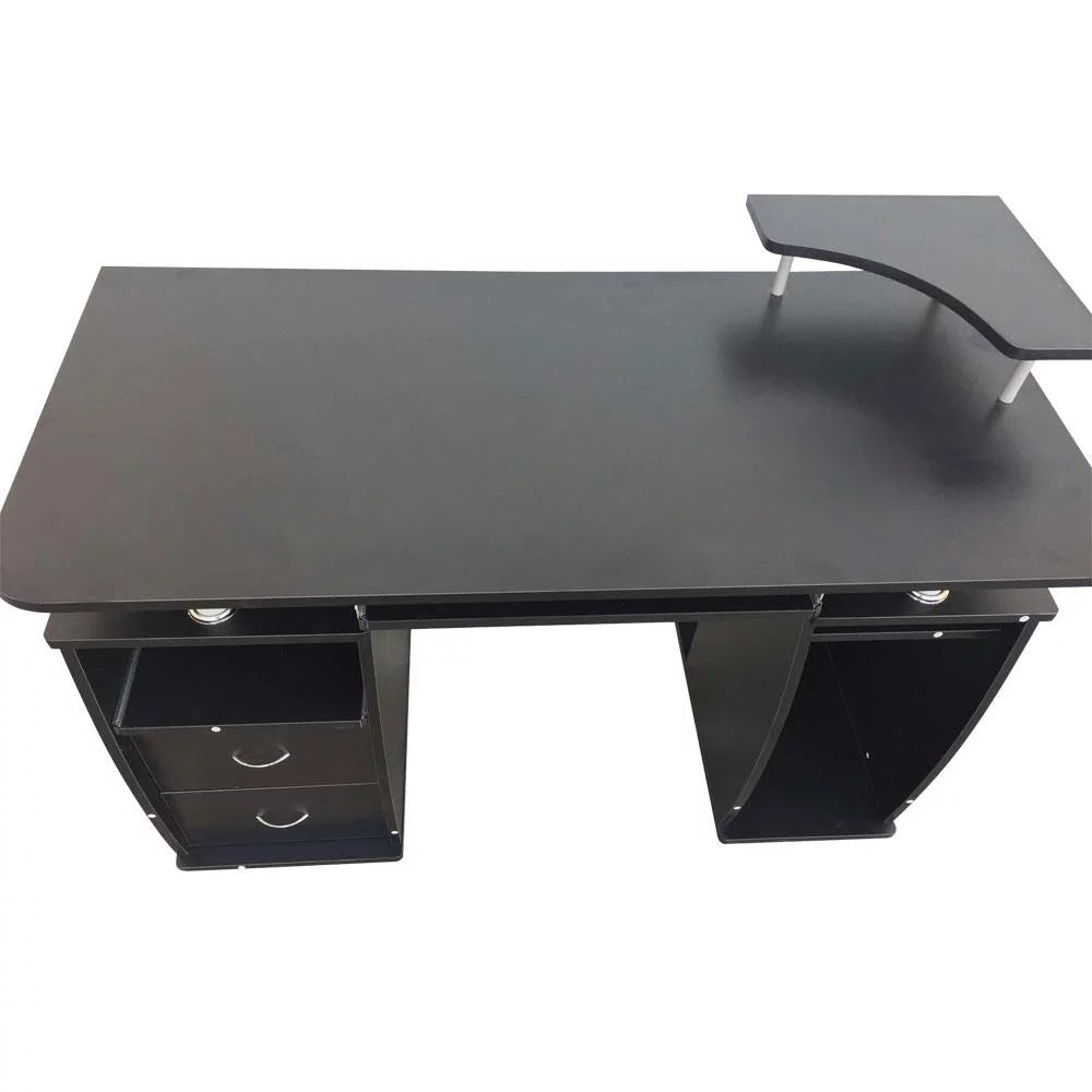 Black Computer Desk with Drawers O5420