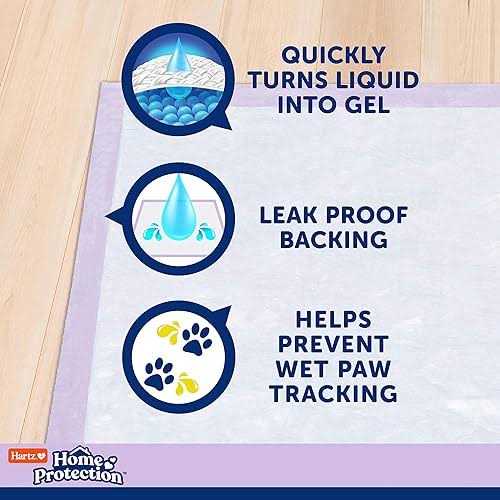 Lavender Scent Odor Eliminating Dog Pads L573961