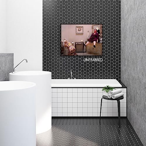 Black White Bathroom Canvas Wall Art Prints 12x16in Unframed U4311