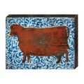 Cow Art on Board Wall Decor V692863