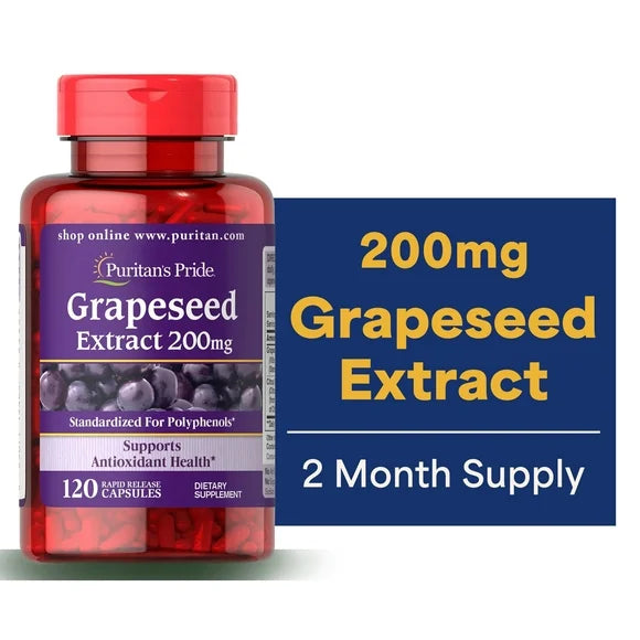 Grapeseed Extract 200 mg 120 Capsules U983805