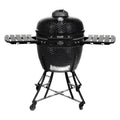 Black 24 in. Kamado Charcoal Grill U99385