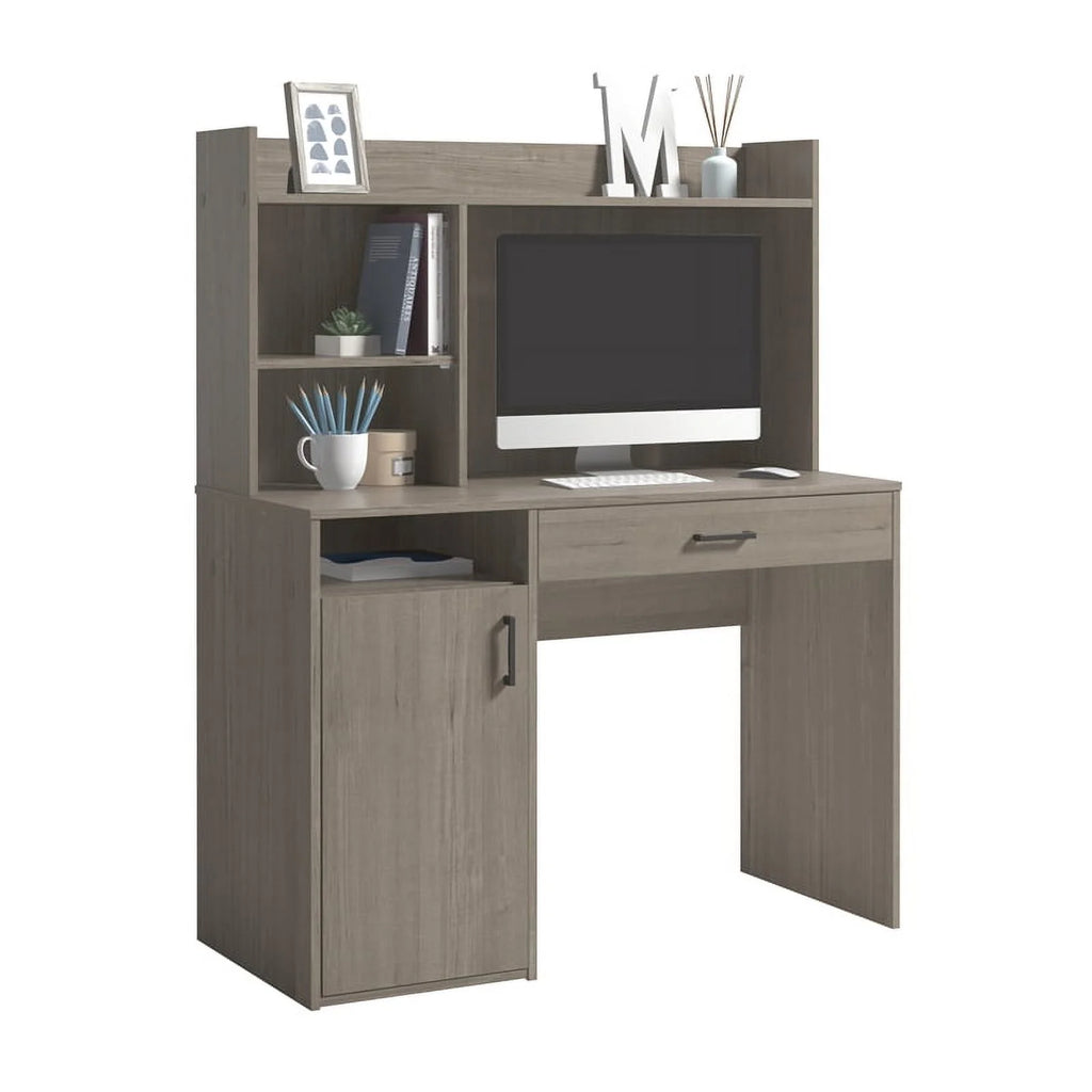 Engineered Wood Desk with Hutch Y8749