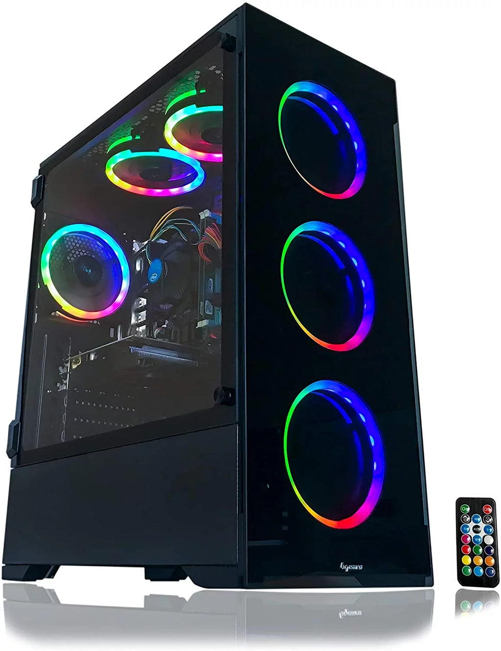 Gaming PC Desktop Computer 16GB Ram 512GB SSD RX 580 8GB L596