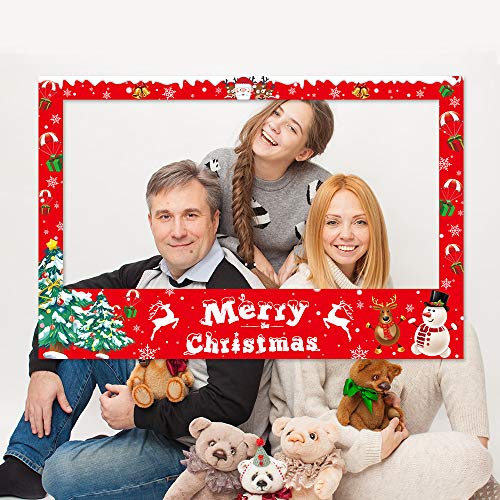 Christmas Photo Booth Props Frame Q109812
