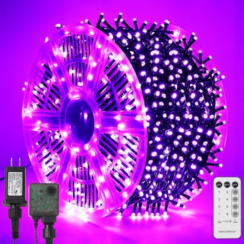 1000 LED 328 FT Waterproof String Lights with Remote & 8 Modes L96799