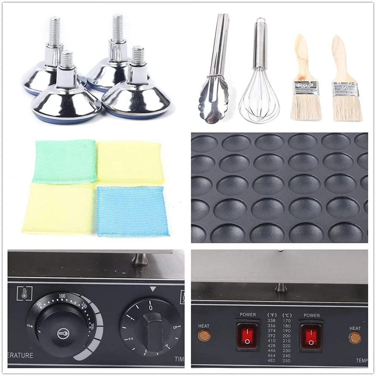 Nonstick Electric Mini Pancake Maker V341527