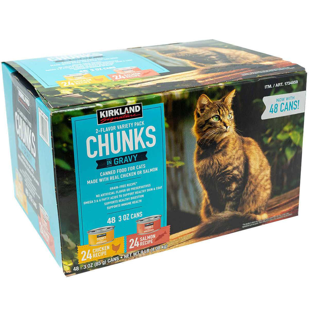 Chunks in Gravy Canned Cat Food Variety Pack E467418