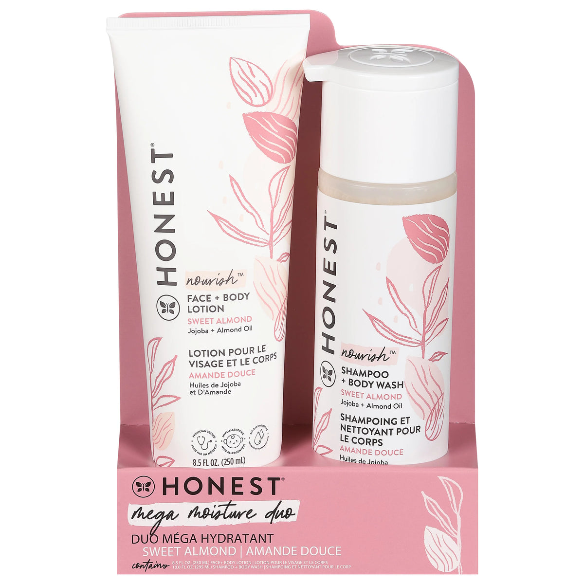Shampoo and Body Wash 10 Fl Oz, Face and Body Lotion 8.5 Fl Oz V566925