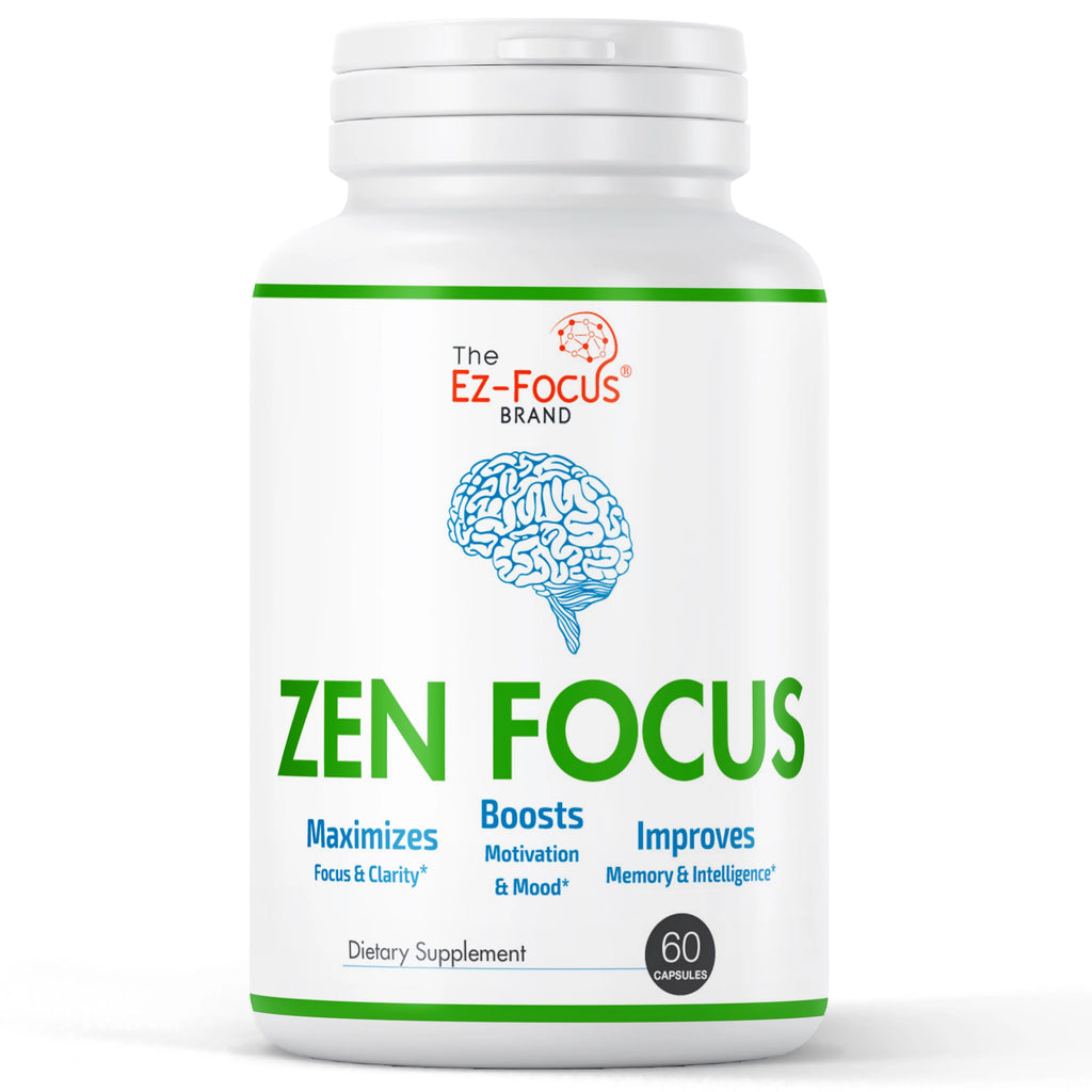 Brain Focus Supplement 60 Pills U407