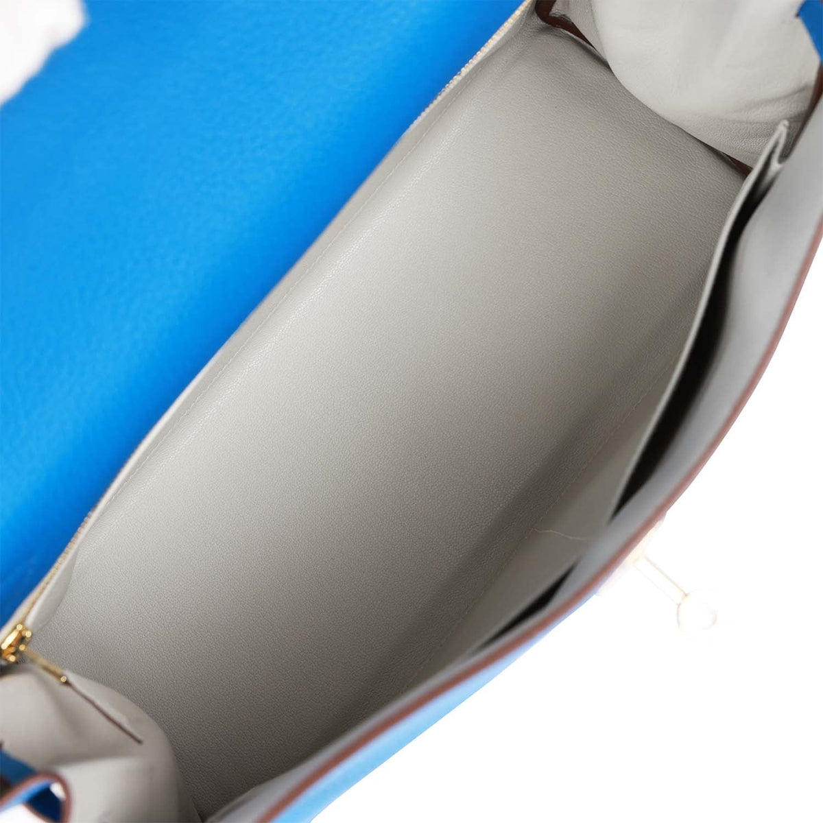 Bleu Royal Togo Leather Bag X803