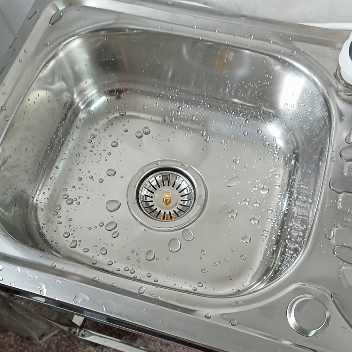 Stainless Steel Utility Sink Set with Faucet C5035