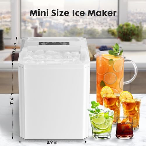 Portable Countertop Ice Maker 26lbs/24H Black E2194