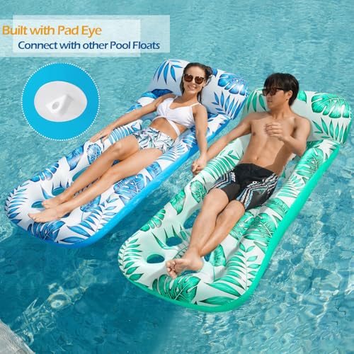 Inflatable Pool Float Lounge 2 Pack P781698