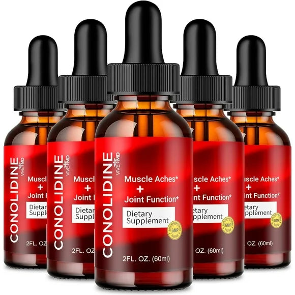 Conolidine Drops Blood Support Supplement 5 Pack D168901