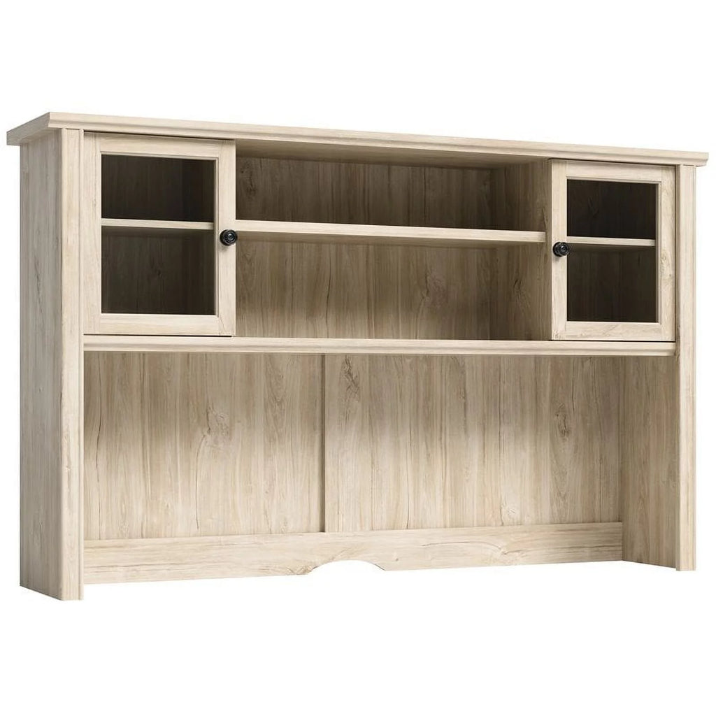 3-Piece Credenza Desk Hutch and Lateral File Cabinet E2917
