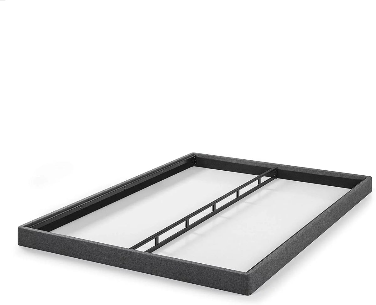Queen Grey Upholstered Box Spring U73820