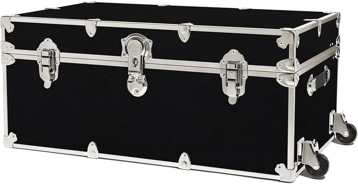 Black Trunk with Removable Wheels B366