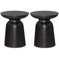 2-Piece Metal Accent Side Table Set R16207