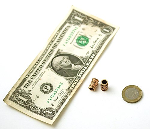 Bronze Beard Beads Rings R666684