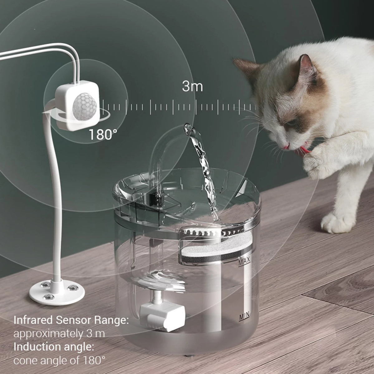 2L Automatic Pet Water Fountain N6387
