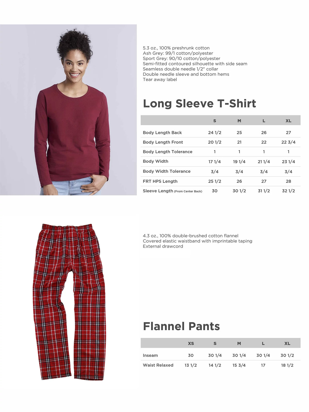Matching Christmas Pajamas for Family T1229