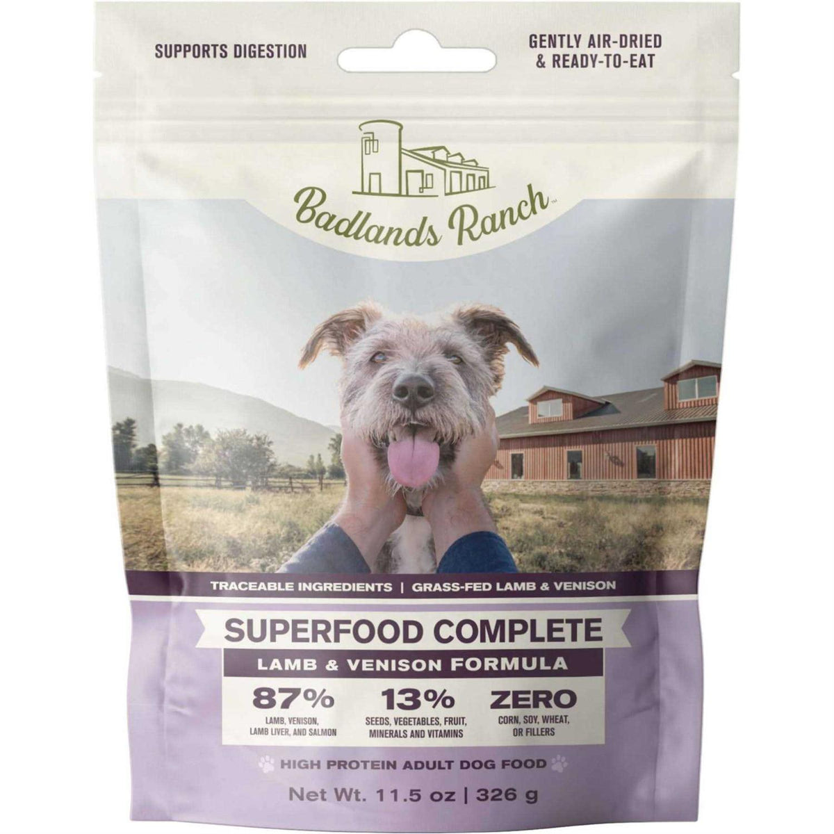 Air Dried Lamb & Venison Dog Food Z4055
