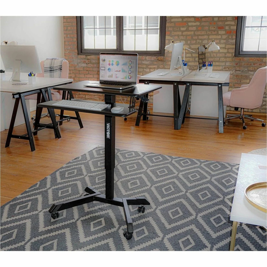 Adjustable Standing Desk with Keyboard Tray B623698