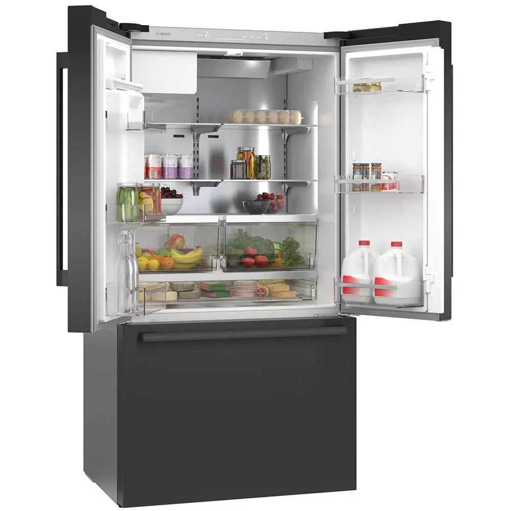 21 Cu. Ft. Black Stainless French Door Bottom Mount Refrigerator B241