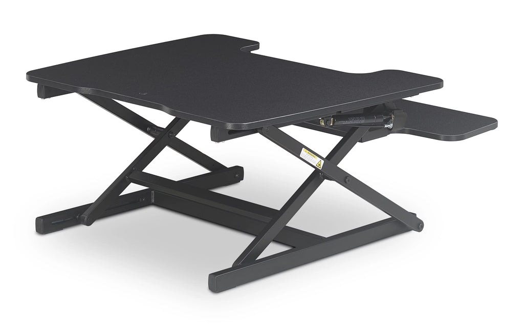 Black Height Adjustable Standing Desk Converter A647