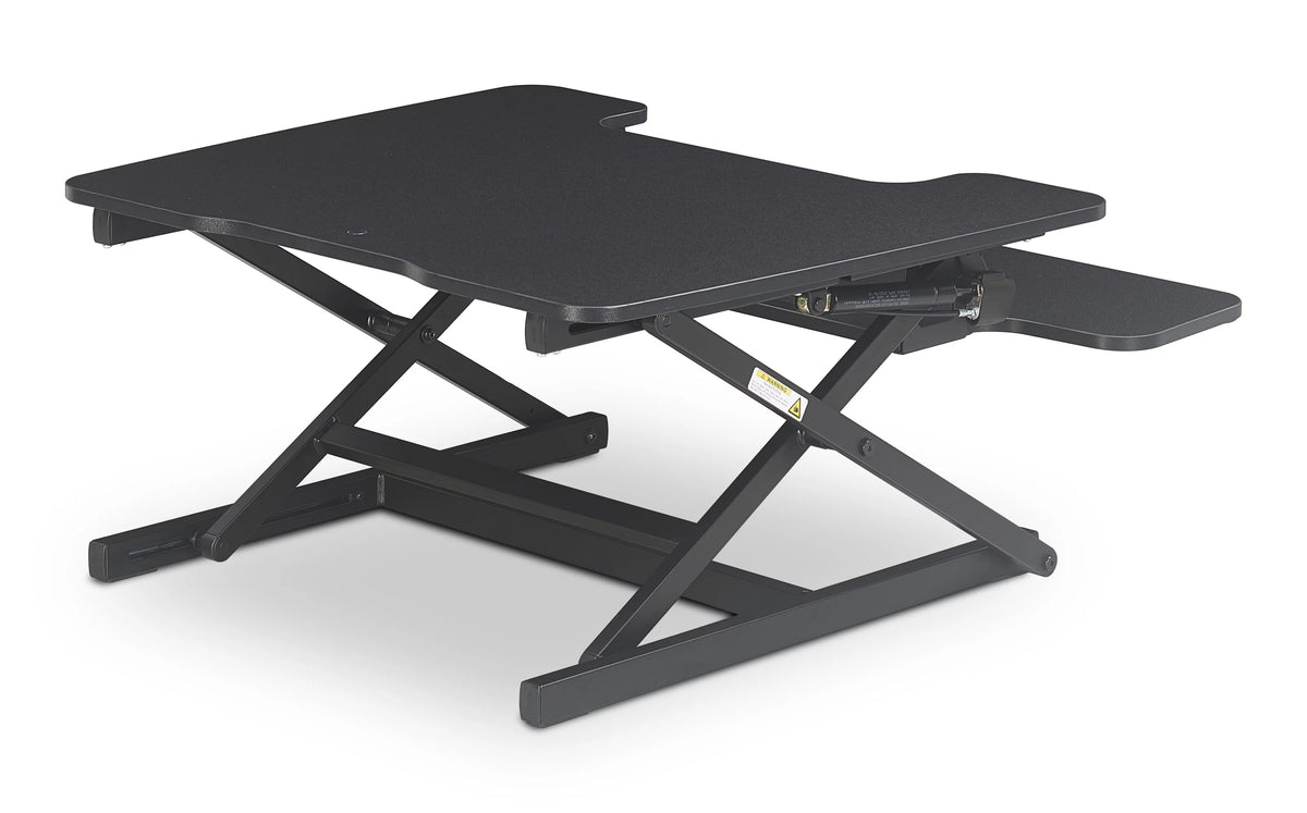 Black Height Adjustable Standing Desk Converter A647