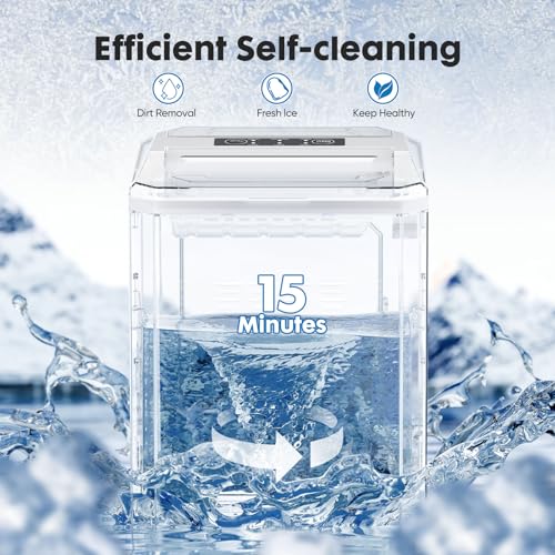 Portable Countertop Ice Maker 26lbs/24H Black E2194