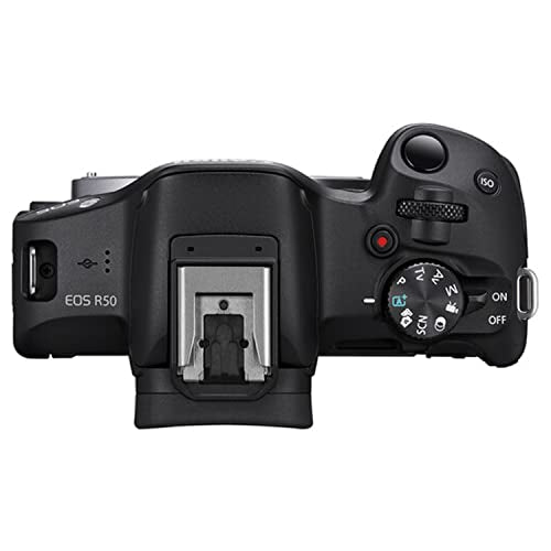 Black Mirrorless Camera with 18-45mm Lens A710325