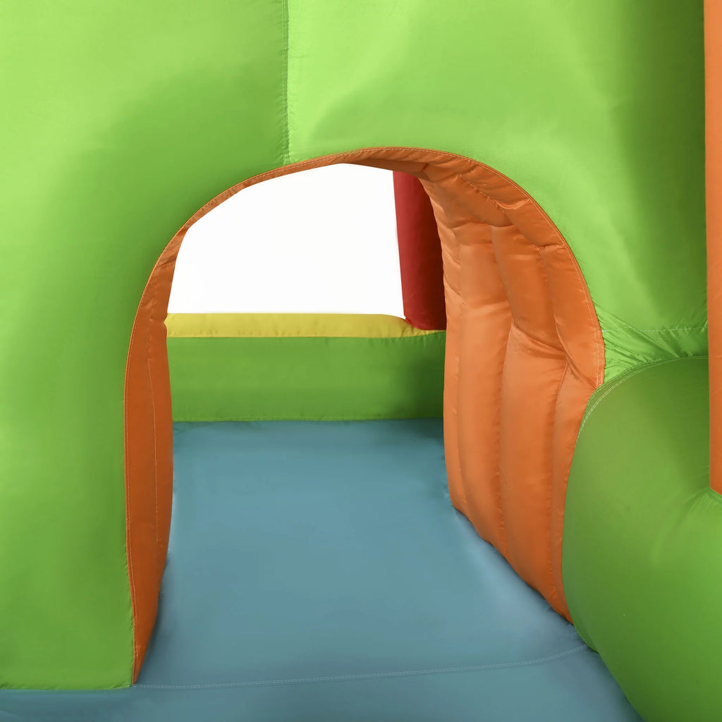 7-in-1 Inflatable Water Slide Bounce House with Carry Bag A777