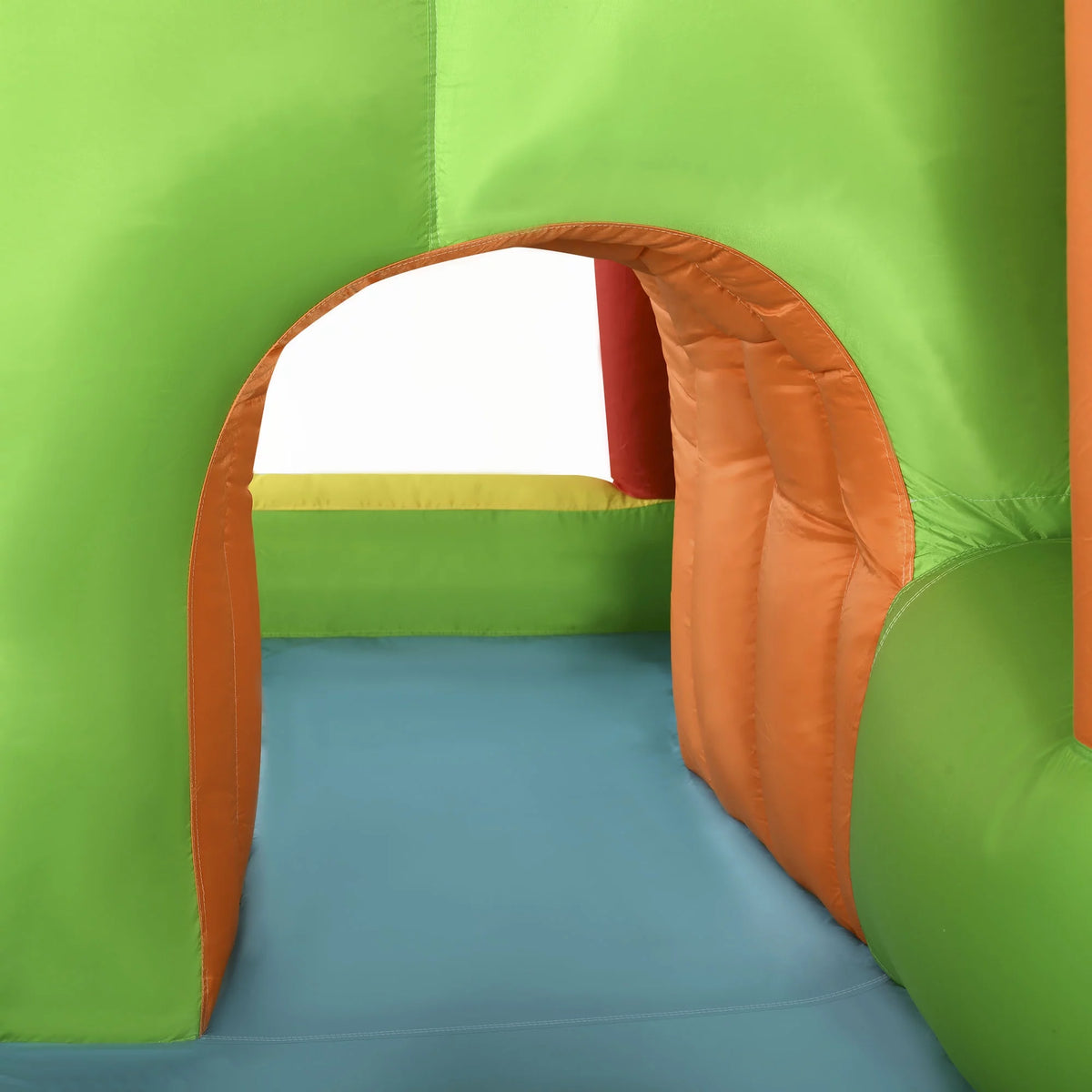 7-in-1 Inflatable Water Slide Bounce House with Carry Bag A777