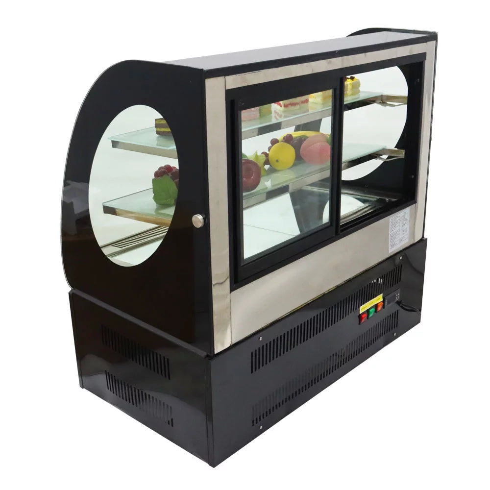 35" Curved Refrigerated Cake Display Cabinet J218466