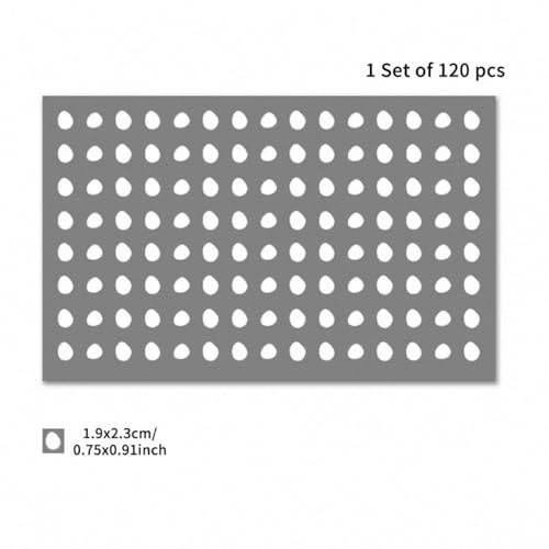 120pcs Snowflake Window Film Sticker No Glue Reusable Static Cling K8974