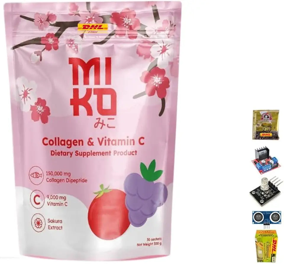 Moisture Smooth Skin Collagen Grape Seed 30 Sachets W75640