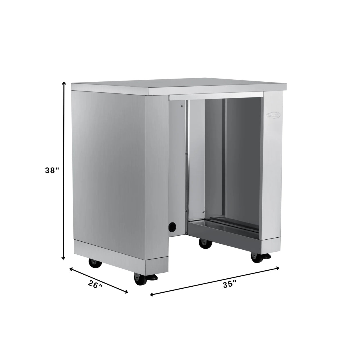 32 in. Stainless-Steel Outdoor Cabinet D459413