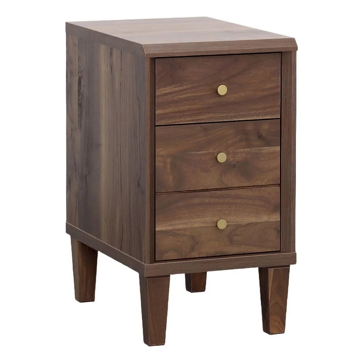 Engineered Wood Recliner Table in Grand Walnut S632