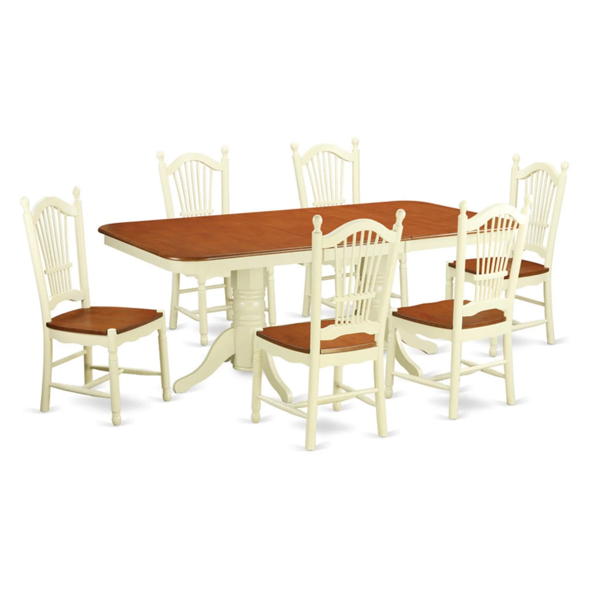 7 Piece Wood Kitchen Set I133