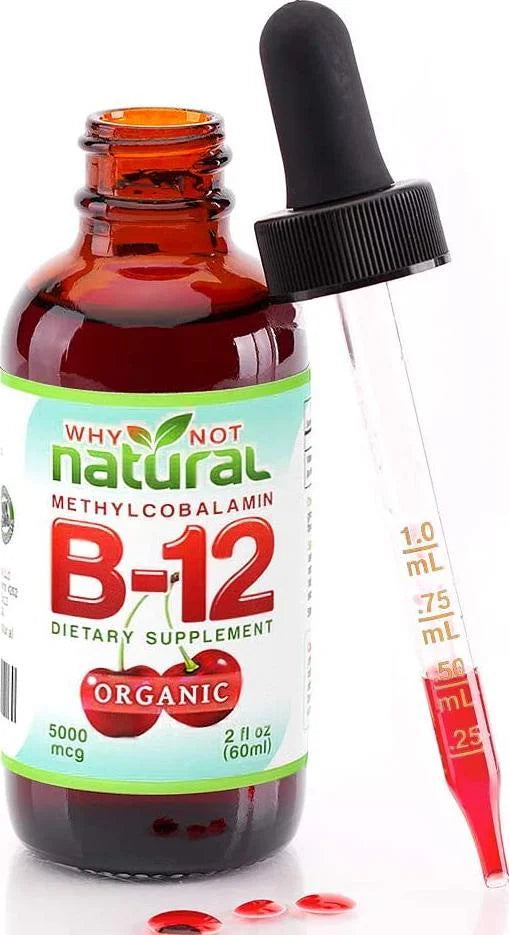 Organic B12 Liquid Drops 5000mcg D644262