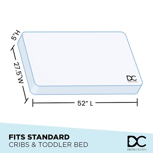 6" Dual Sided Crib and Toddler Mattress E4970