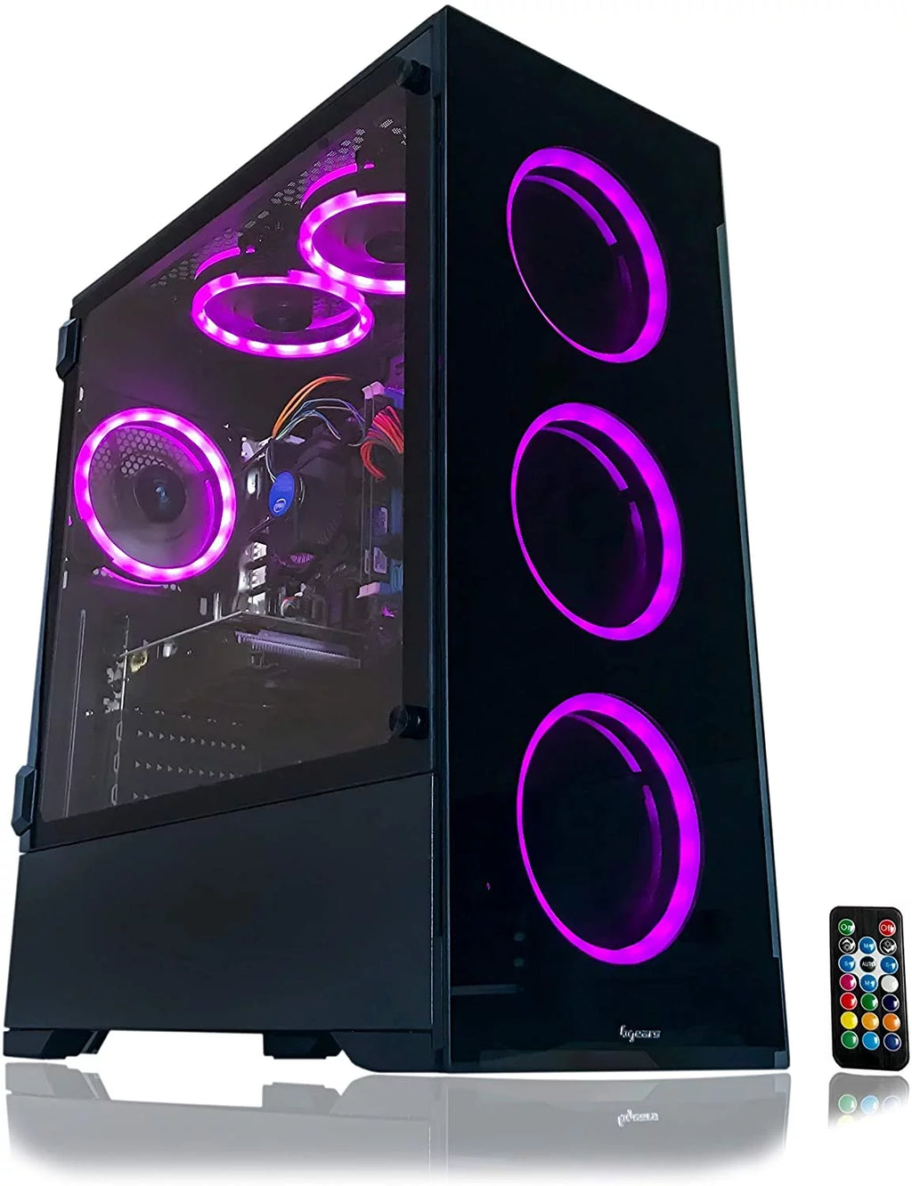Gaming PC Desktop Computer 16GB Ram 512GB SSD RX 580 8GB L596