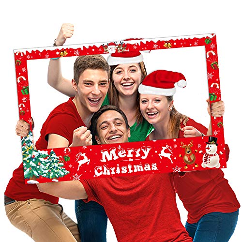 Christmas Photo Booth Props Frame Q109812