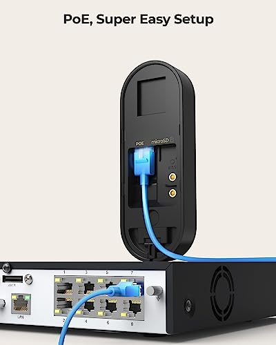 2K PoE Video Doorbell Camera with Chime T5282